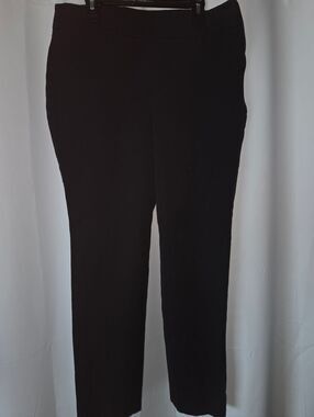 Talbots Black Chatham Ankle Dress Pants 8
